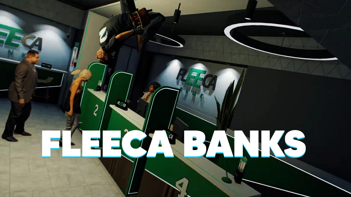 Fleeca Banks Mapping – Fully Open Source | FiveM MLO | ESX & QBCore Ready